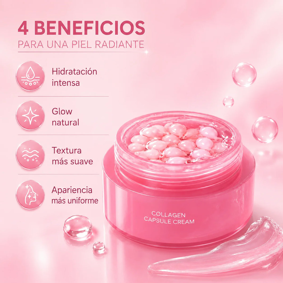 Crema PDRN - Frena las Líneas Antes de que Se Queden, sin Agujas