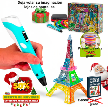 El Bolígrafo 3D que Despierta la Imaginación de los Niños.