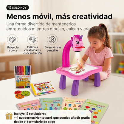 Mesa de Dibujo: Horas de Diversión y Creatividad sin Pantallas.