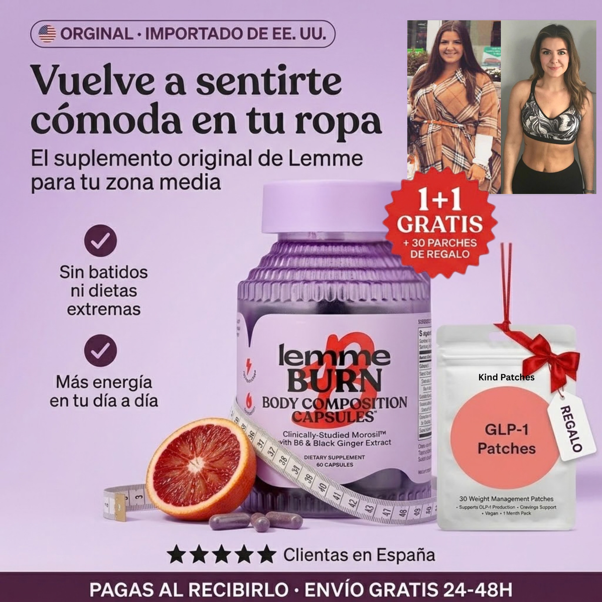 Lemme Burn: Despídete de la Barriga que No Se Va (Sin Dietas Extremas)