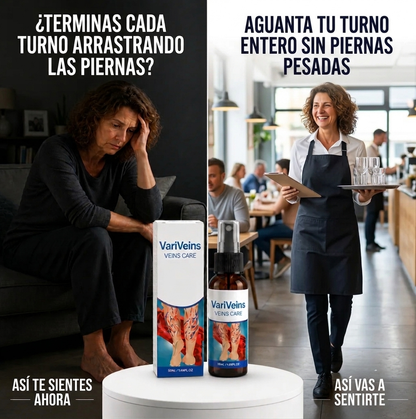 El Spray que Usan Camareras y Enfermeras para Aguantar 8 Horas de Pie sin Piernas Destrozadas