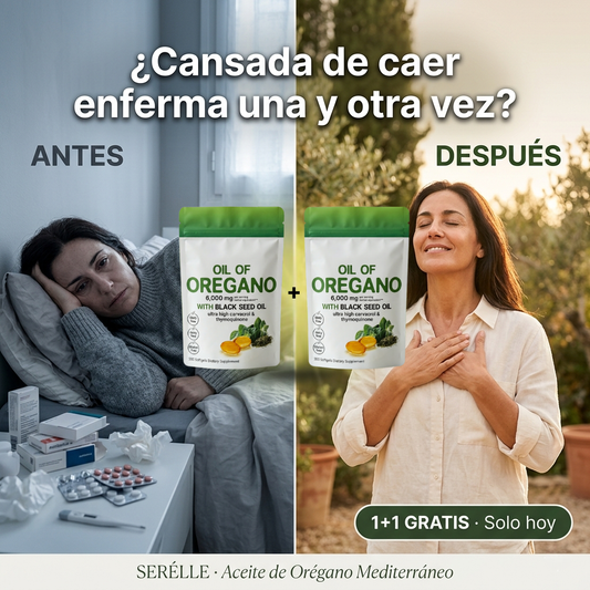 Aceite de Orégano Mediterráneo para Reforzar tus Defensas sin Medicamentos
