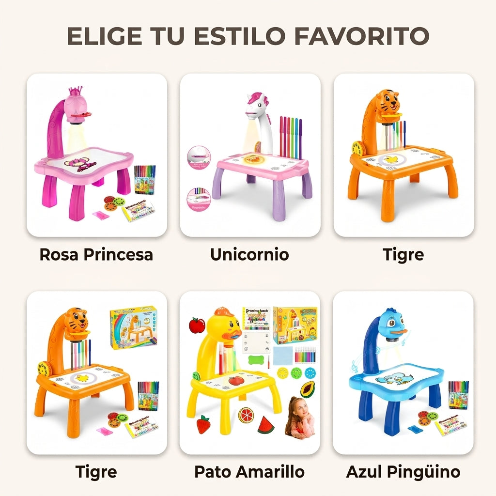 Mesa de Dibujo: Horas de Diversión y Creatividad sin Pantallas.