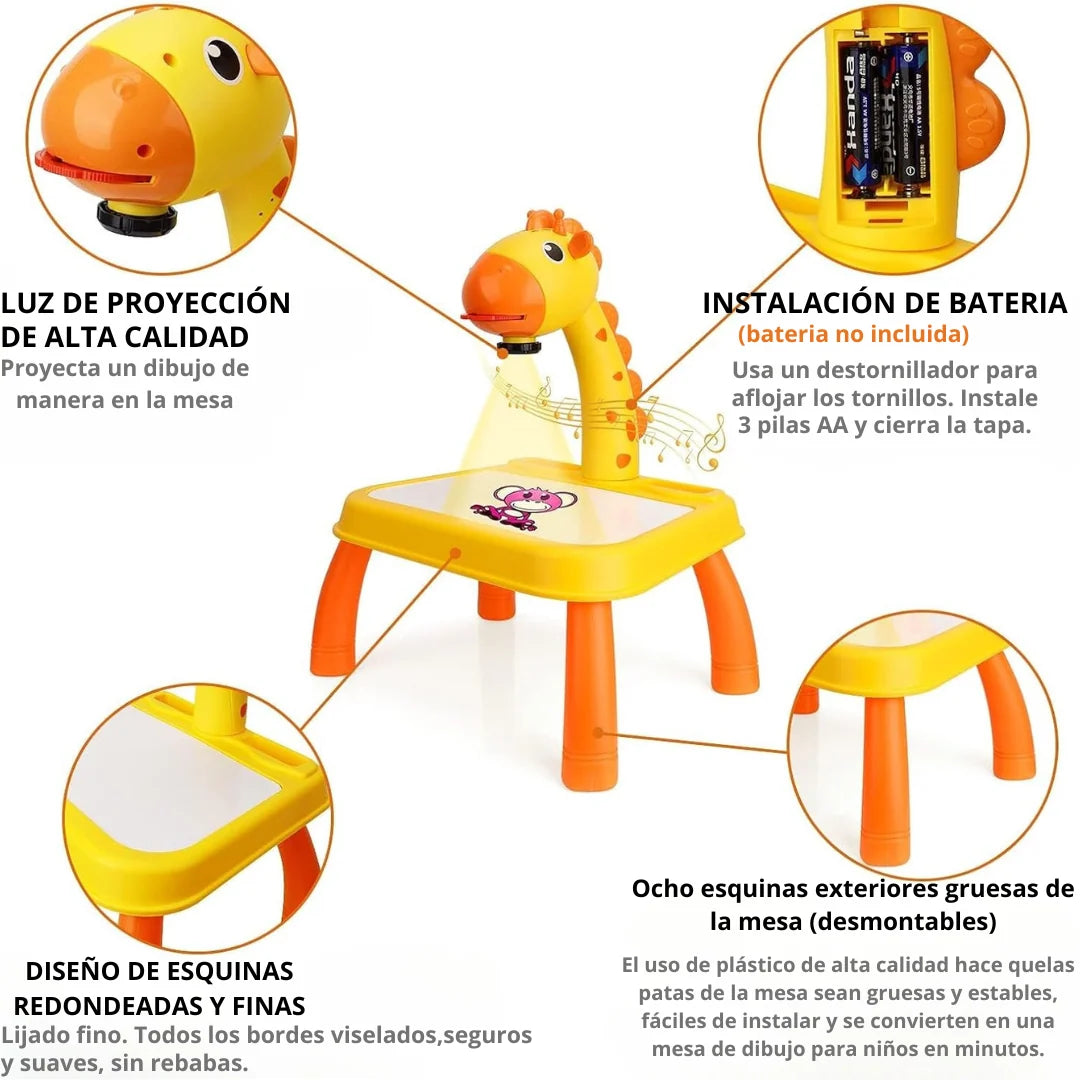 Mesa de Dibujo: Horas de Diversión y Creatividad sin Pantallas.