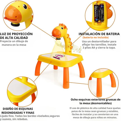 Mesa de Dibujo: Horas de Diversión y Creatividad sin Pantallas.